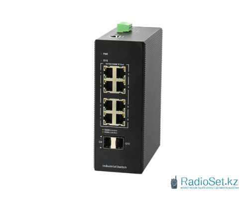 Индустриальный коммутатор BDCOM IES200-V25-2S8P